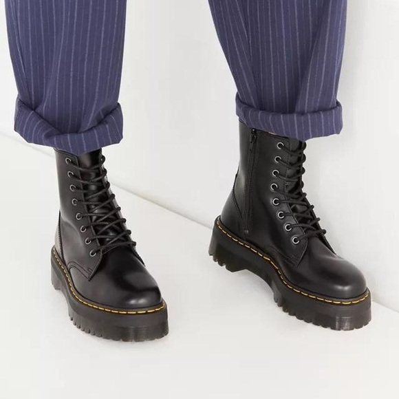 Dr. Martens Smooth Leather Jadon Boots - Picture 3 of 6